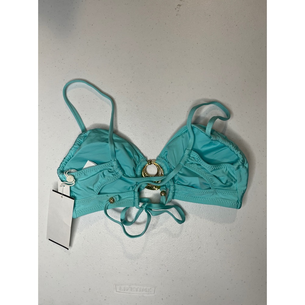Sunshine 79 Women's Over The Shoulder Bralette Bikini Swimsuit Top, 8 - Picture 4 of 6